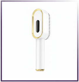 Multi-Functional 3-in-1 Scalp Massager and Oil Applicator Brush (Color: White)